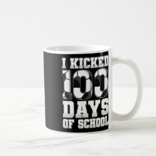 Caneca De Café Eu Joguei 100 Dias De Futebol Escolar