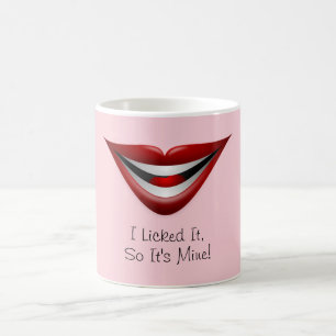 Caneca De Café Eu lambi-o, assim que é meu!