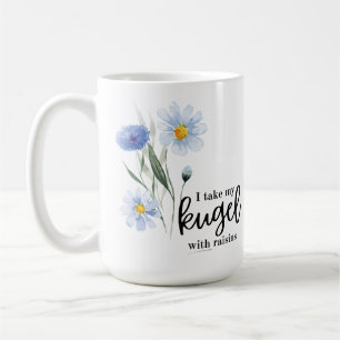 Caneca De Café Eu Levo Meu Kugel Com Asas