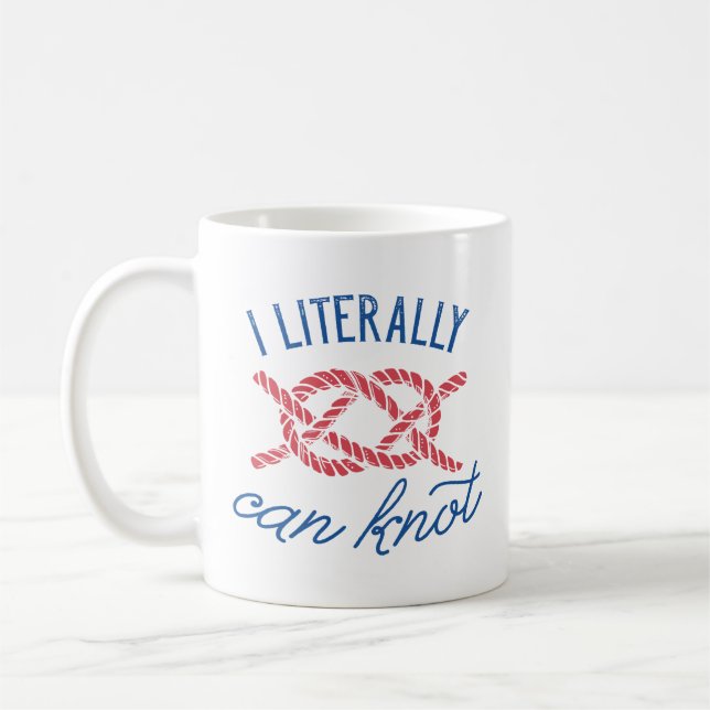 Caneca De Café Eu Literalmente Consigo Saber (Esquerda)