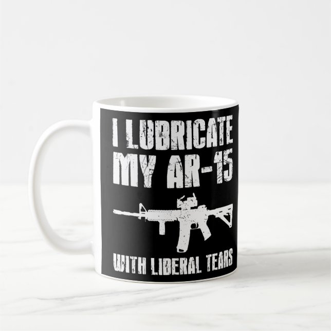 Caneca De Café Eu Lubrifico O Meu Ar 15 Com O Proprietário Da Arm (Esquerda)