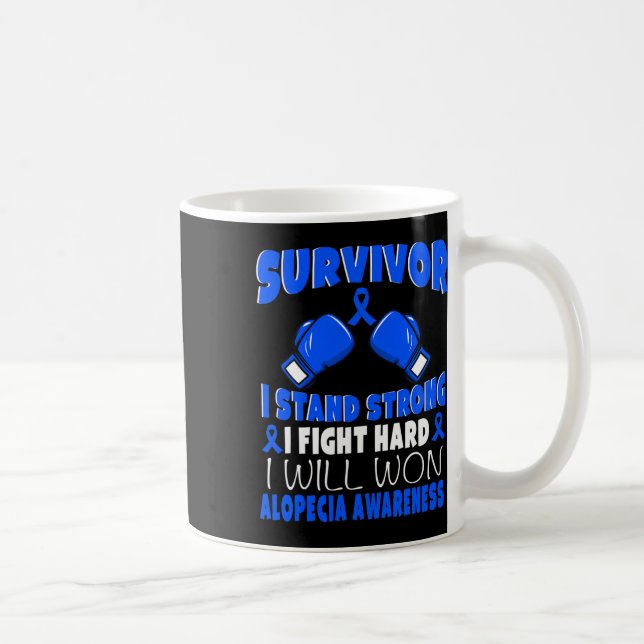 Caneca De Café Eu Luto Contra a Consciência do Duro (Direita)