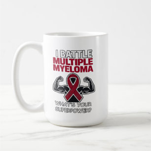 Caneca De Café Eu Luto Contra o Guerreiro de Conscientização do C