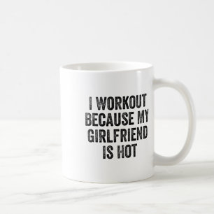 Caneca De Café Eu Malho Porque Minha Namorada É Gata Academia Fis