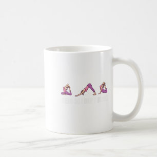 Caneca De Café Eu me dobro para que eu não brinque com a Yoga eng