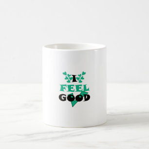 Caneca De Café Eu me sinto bem com café
