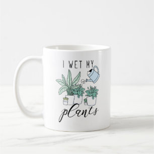Caneca De Café Eu Molho Minhas Plantas