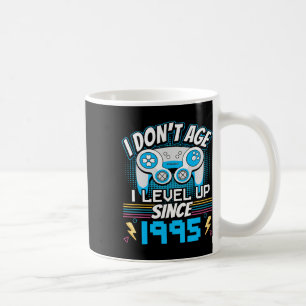 Caneca De Café Eu não envelheci eu me nivelo desde 1995 jogando 2