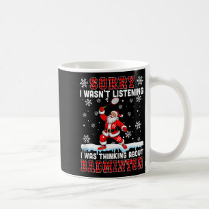 Caneca De Café Eu Não Estava Ouvindo Piada Engraçada Pensando Em