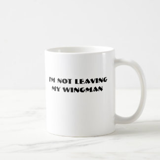 Caneca De Café Eu não estou deixando meu wingman