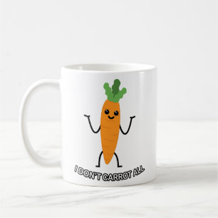 Caneca De Café Eu não estrago tudo! - Cenoura-Cuja