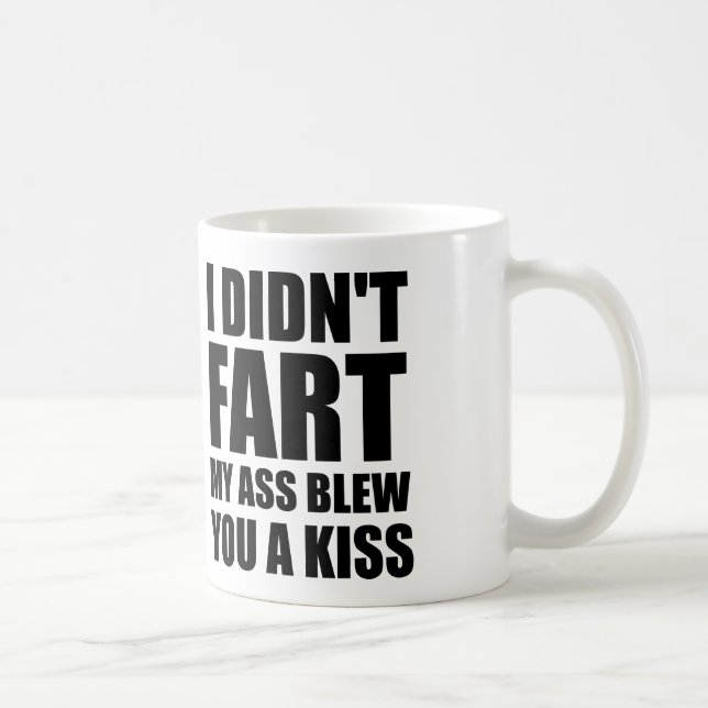 CANECA DE CAFÉ EU NÃO FART (Direita)