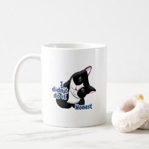 Caneca De Café Eu não fiz isso Cat