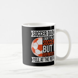 Caneca De Café Eu Não Jogo Futebol Mas Com Certeza Grito Com O Ár