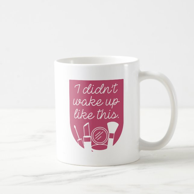 Caneca De Café Eu não me Acordar assim (Direita)