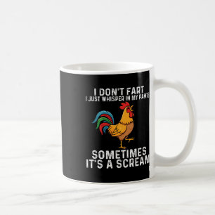 Caneca De Café Eu Não Peido Eu Só Sussurro Nas Minhas Calças Fran