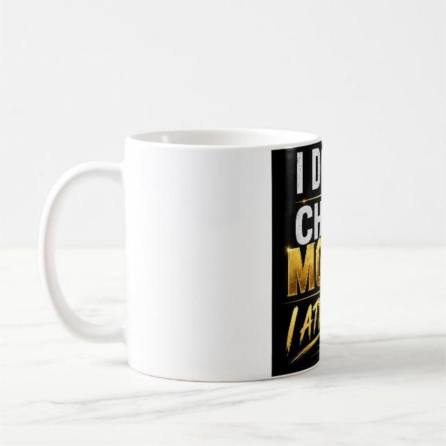 Caneca De Café Eu Não Persigo Dinheiro Eu Atraio – Sucesso Luxuos (Esquerda)
