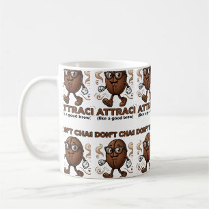 Caneca De Café Eu não persigo, eu atraio