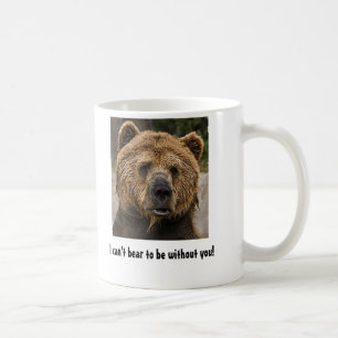 Caneca De Café Eu não posso carregar ser sem você!