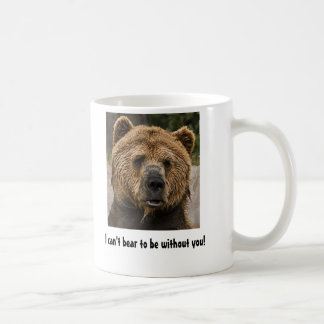 Caneca De Café Eu não posso carregar ser sem você!