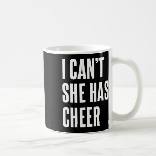 Caneca De Café Eu não posso Ela tem animação engraçada Mãe Pai de