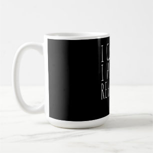 Caneca De Café Eu Não Posso Testar A Ação Do Drama