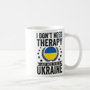 Caneca De Café Eu Não Preciso de Terapia Eu Só Preciso Ir Para a