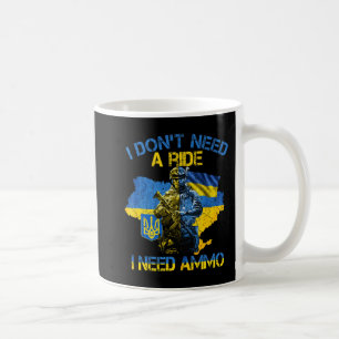 Caneca De Café Eu não preciso de uma carona que eu preciso de Amm