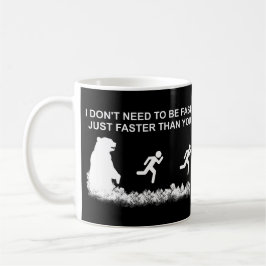 Caneca De Café Eu não preciso ser café rápido (Grizzly)