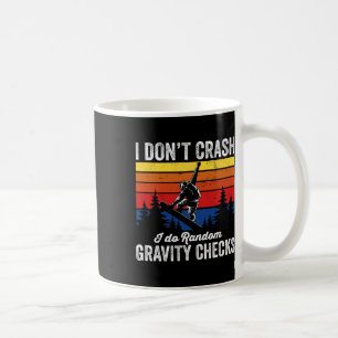 Caneca De Café Eu não quebro Snowboard Snowboard Snowboarder