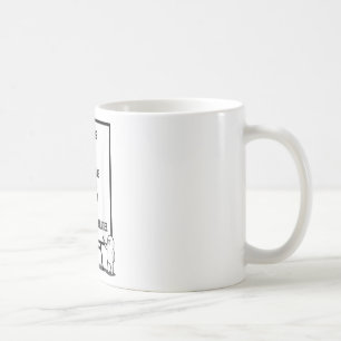 Caneca De Café Eu não quero estar no loop ou fora do sarcástico Q