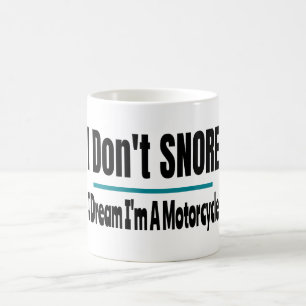 Caneca De Café Eu não ronco, sou um Sarcástico engraçado