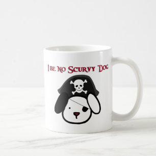Caneca De Café Eu não seja nenhum cão Scurvy!