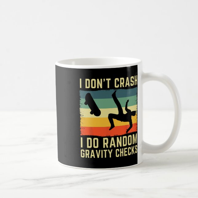 Caneca De Café Eu Não Sofro Acidentes Eu Faço Verificações Aleató (Direita)