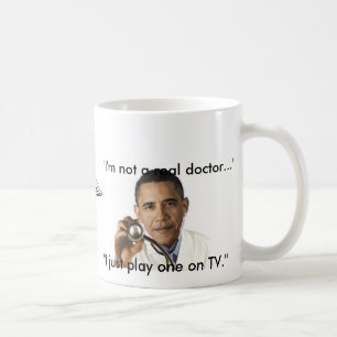 Caneca De Café "Eu não sou um doutor real "