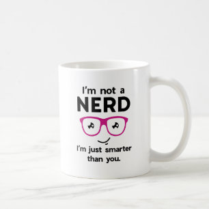 Caneca De Café Eu não sou um Nerd