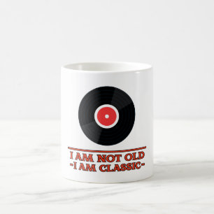 Caneca De Café Eu não sou velho, eu sou clássico de 50 anos de Fu