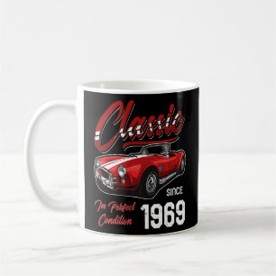 Caneca De Café Eu não sou velho, sou Nascer clássico de carro de