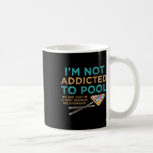 Caneca De Café Eu Não Sou Viciado Em Piscinas Engraçadas Com Bilh