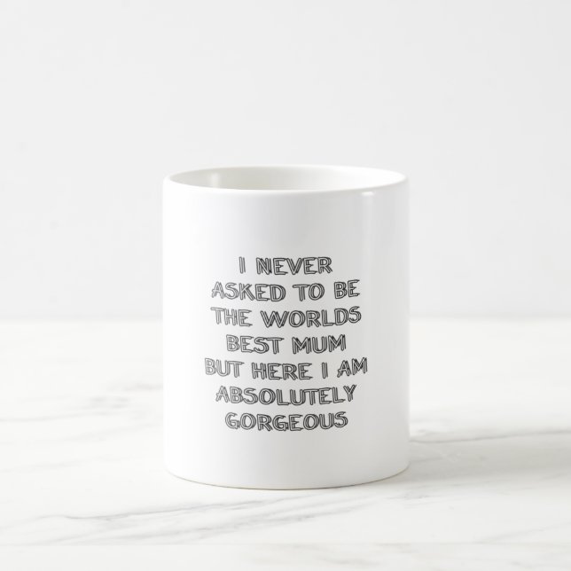 Caneca De Café Eu nunca pedi para ser  (Centro)
