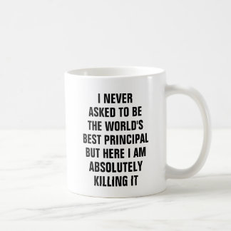 Caneca De Café Eu nunca pedi para ser o director dos mundos