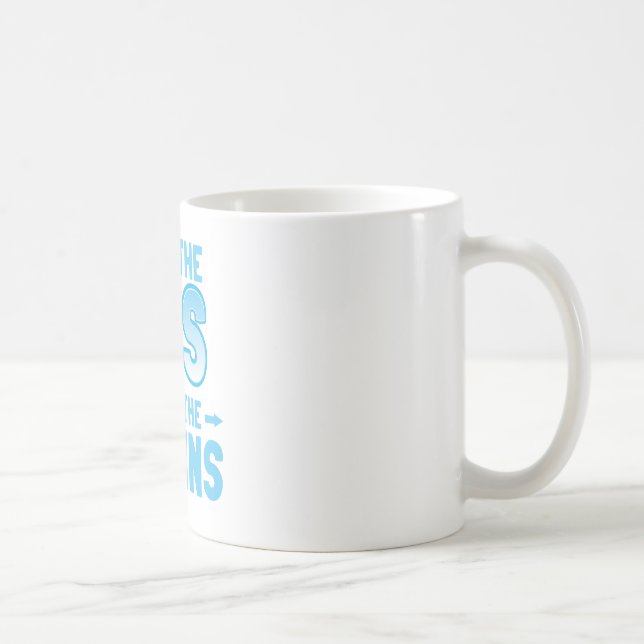 Caneca De Café Eu obtive o ABS que obteve os CÉREBROS (Direita)
