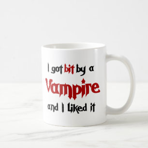 Caneca De Café Eu obtive o bocado por um vampiro