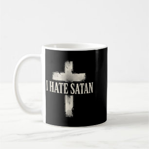Caneca De Café Eu Odeio Satanás
