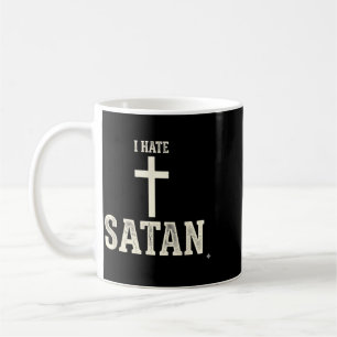 Caneca De Café Eu Odeio Satanás