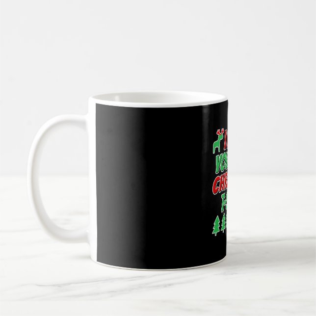 Caneca De Café Eu odeio sua camiseta de Natal feia (Esquerda)