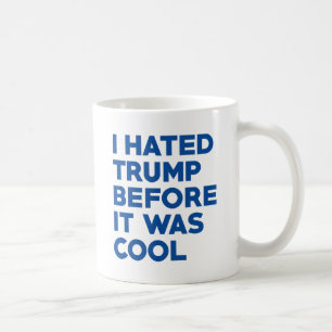 Caneca De Café Eu Odeio Trump