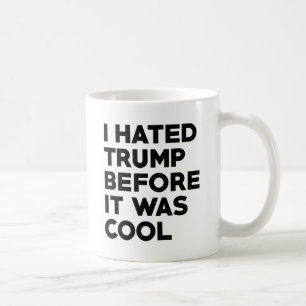 Caneca De Café Eu Odeio Trump