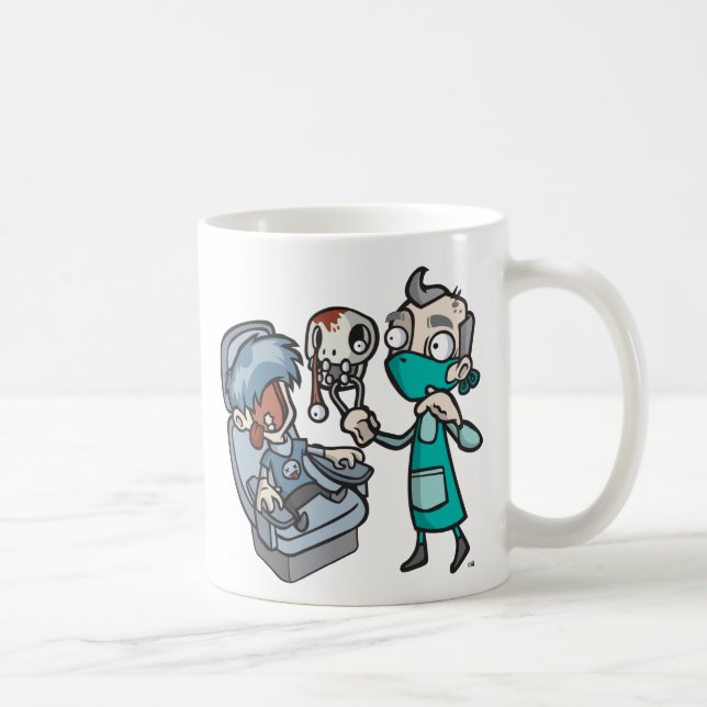 Caneca De Café Eu-Ódio--Dentista (Direita)