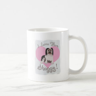 Caneca De Café Eu Os Amo Cachorros Envergonhados